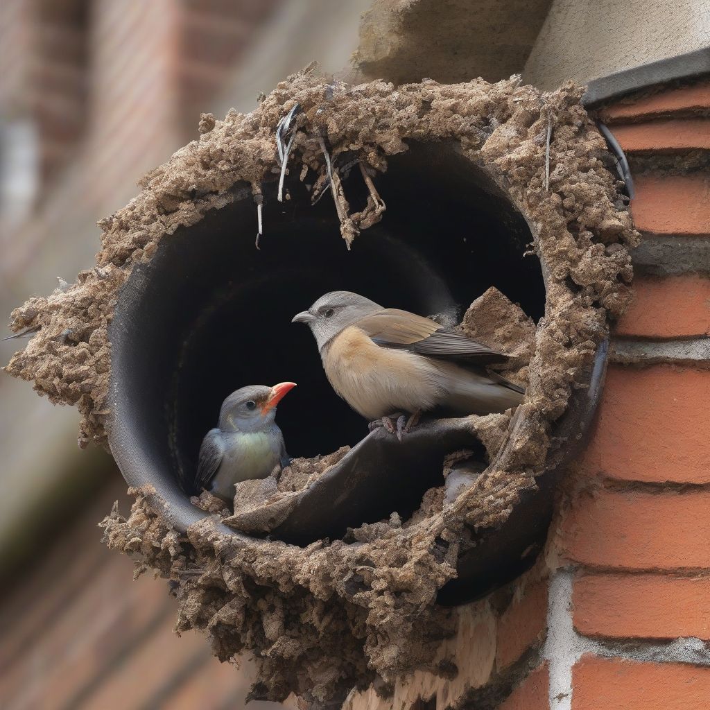 Blocked Flue Pipe