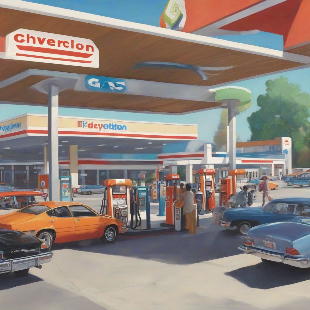 Chevron Gas Station